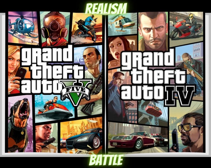 Gta 4 vs gta 5 graphics