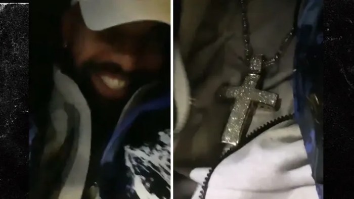 Drake upside down cross