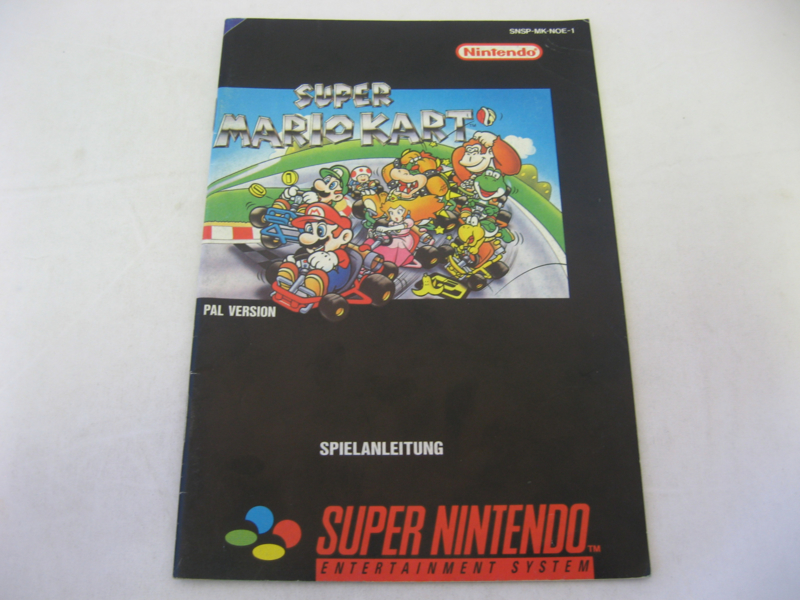 Super mario kart manual