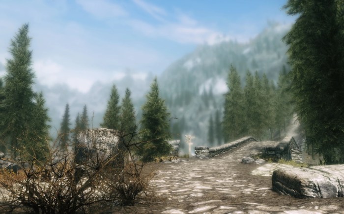 Depth of field skyrim