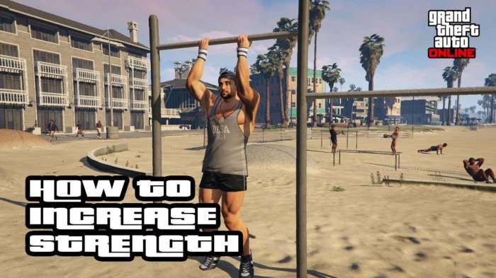 Gta 5 improve strength