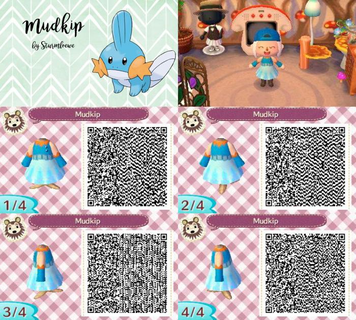 Qr codes animal acnl code crossing summer clothes dress robe leaf dresses blue bleue sunflowers cute choose board