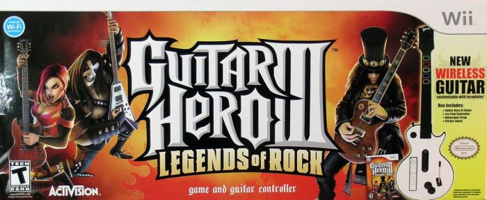 Guitar hero 3 for wii