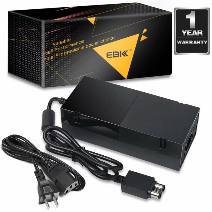 Xbox console plug adapter brick microsoft cable ac 784a supply eu power