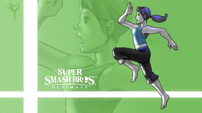 Female wii fit trainer