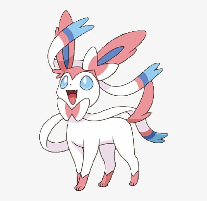 Pink blue white pokemon