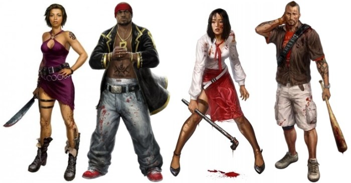 Dead island 1 characters