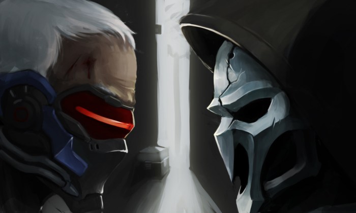 Soldier 76 and reaper