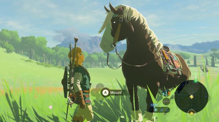 Horses from botw to totk