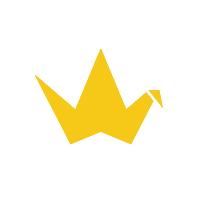 Logo of yellow crown