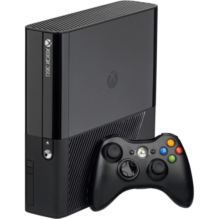 Xbox 360 black console