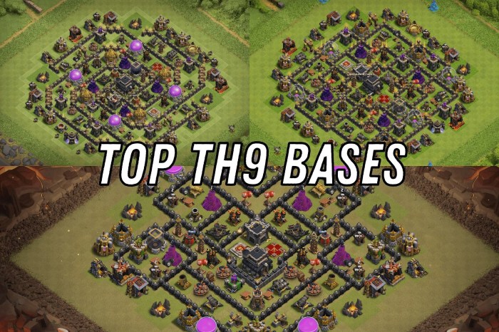 Town hall 9 upgrade base