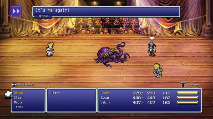 Final fantasy 6 stamina