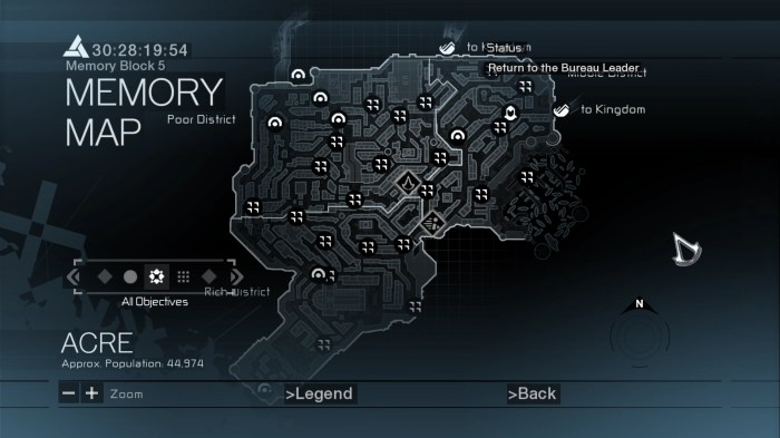 Assassins creed 1 map