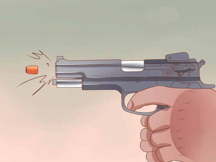 How to aim with pistol