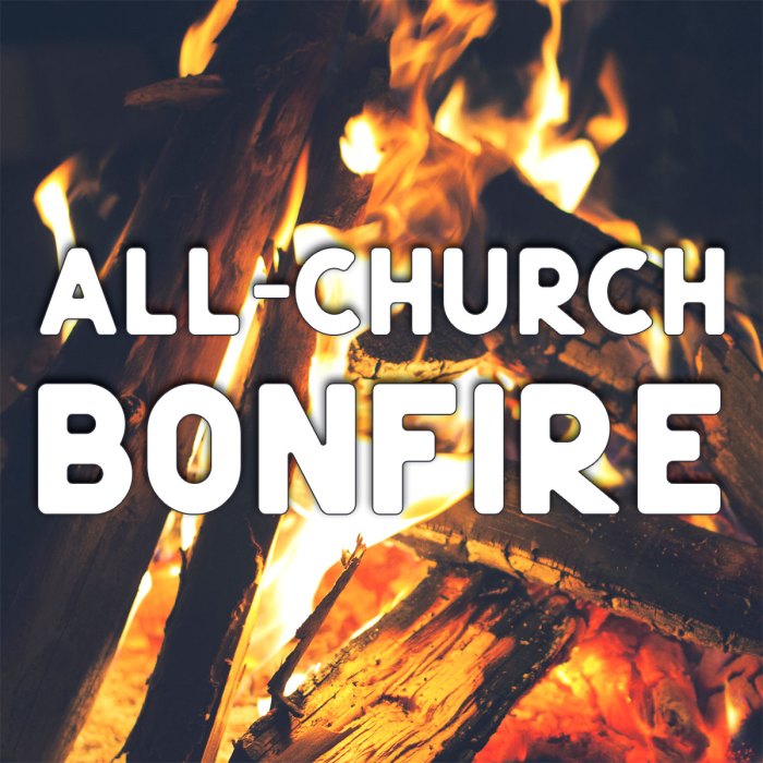 Bonfire in undead parish