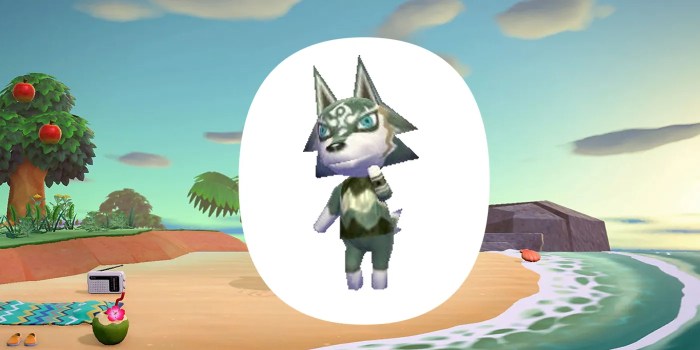 Animal crossing wolf link