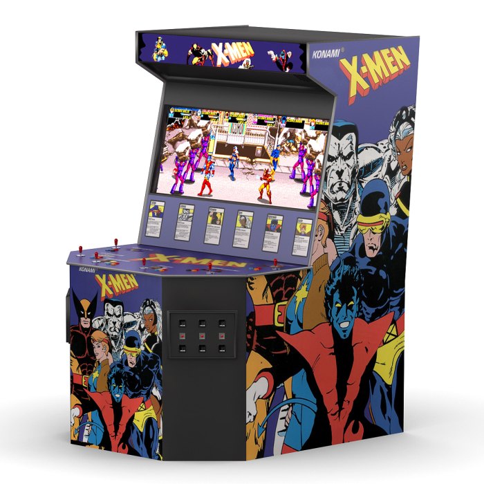 X men arcade 6 player