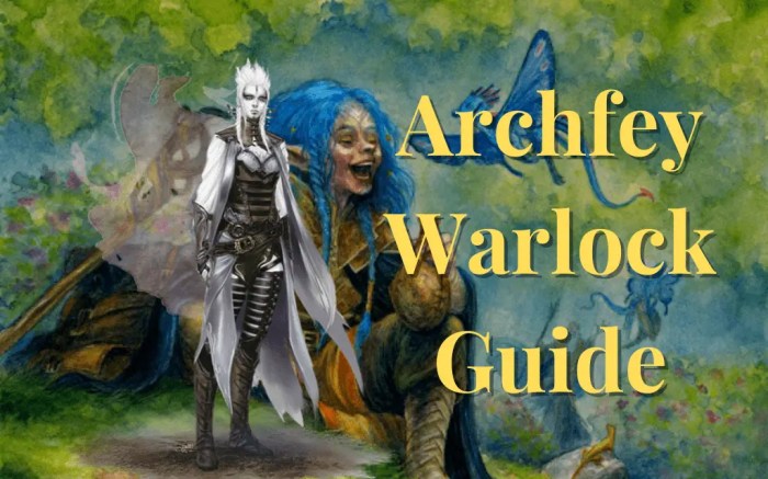 Bg3 warlock archfey build