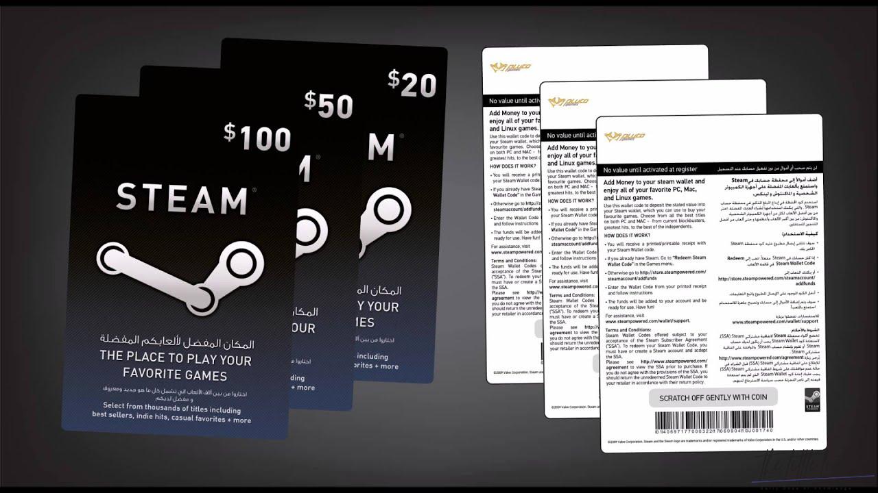 Free steam card codes