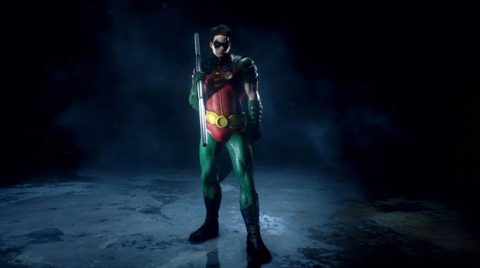 Arkham robin knight batman dlc