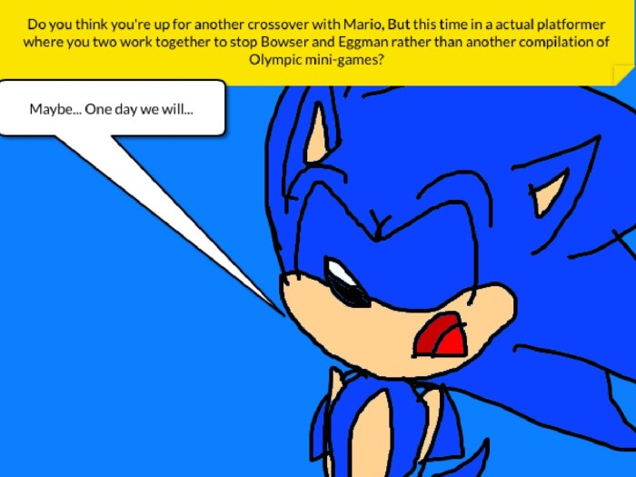 Sonic ask deviantart