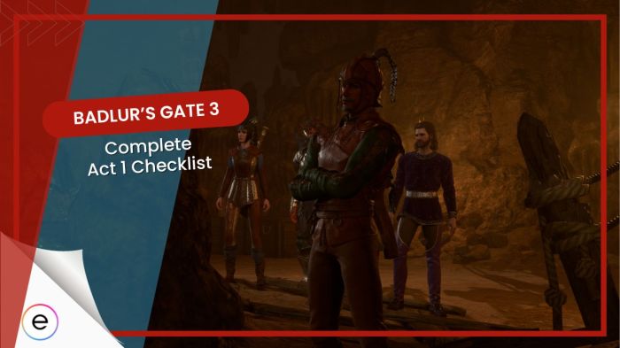 All bg3 act 1 quests