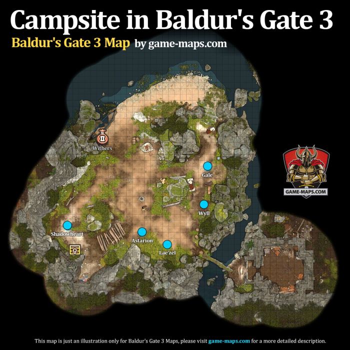 Bg3 how to get to camp