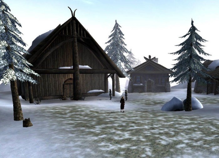 Skyrim village morrowind skaal solstheim choose board embla house