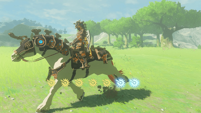 Horse ancient gear zelda champions dlc ballad botw breath wild quest guide side saddle bridle find ex rumors called stories