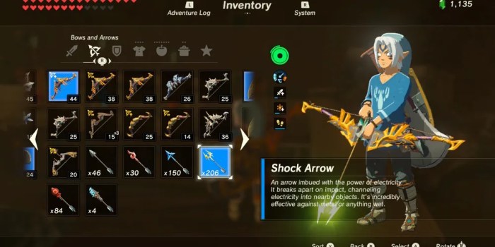 Botw where to get arrows