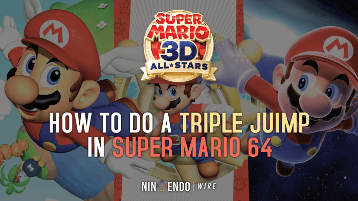 Mario jump super triple special