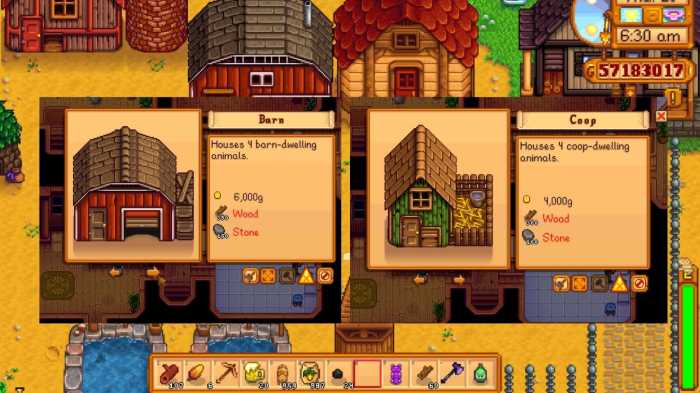 Big barn stardew valley