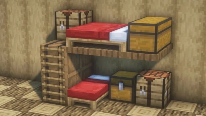 Minecraft bed room bedroom real life stuff looks game just beds boy save party