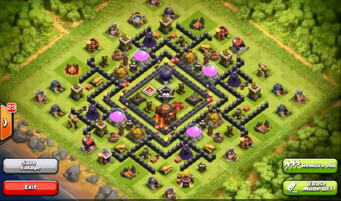 Level 9 town hall base