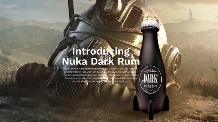 Nuka dark rum for sale