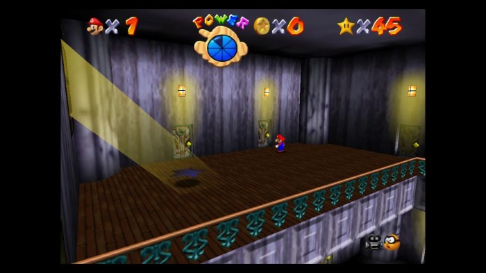 Haunted house mario 64