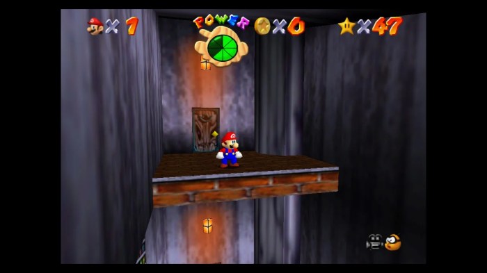 Big boo balcony mario 64