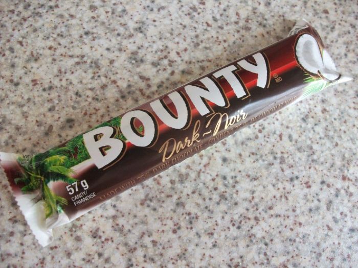 Bounty chocolate bar 57g milk pack mars double bars choc 12x24 popular buy online most sweets 24s twin gr logos