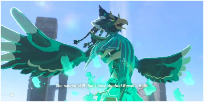 How to use revali's gale