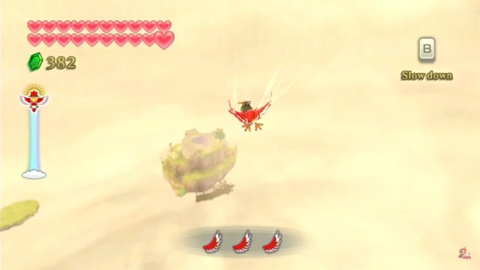 Skyward sword bug island