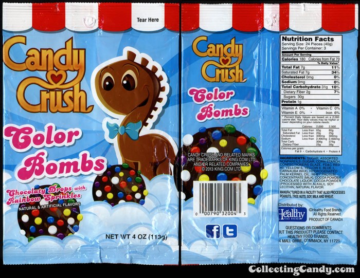 Candy crush color bombs