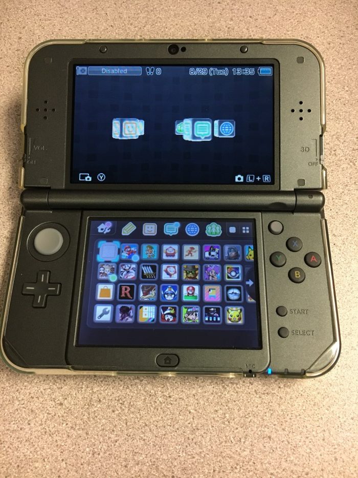 New nintendo 3ds xl used