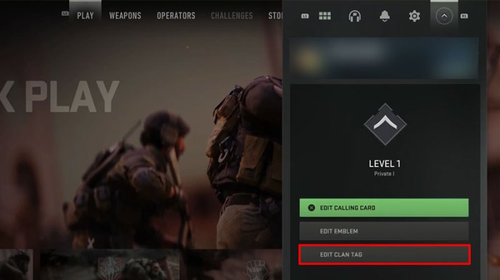 How to do clan tag in mw2