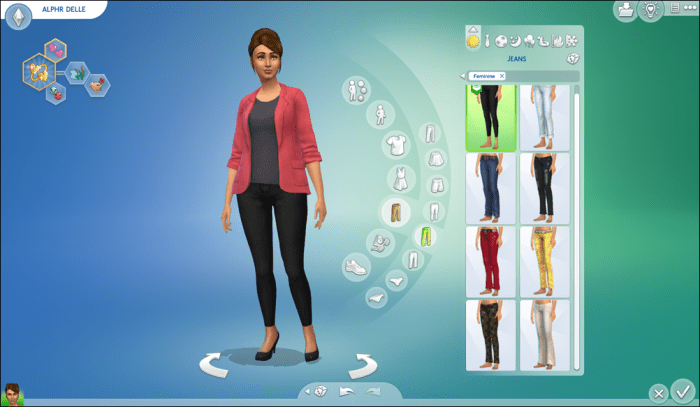 Sims 4 change body shape