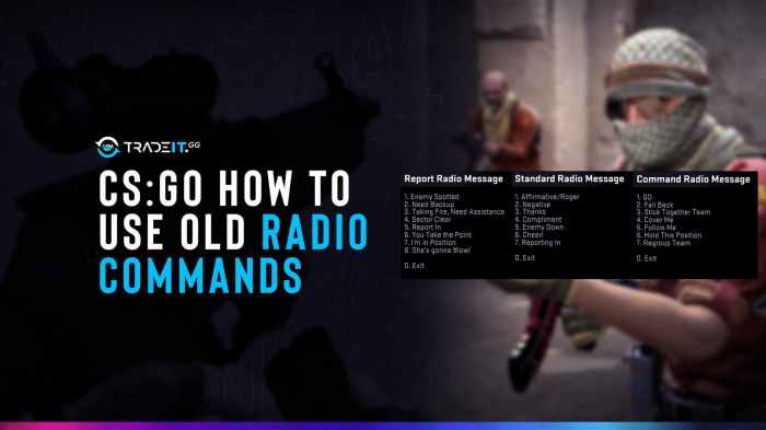 Radio commands cs go
