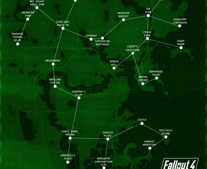 Fallout map settlement supply lines settlements tips need know line nonfictiongaming everything fo4 game maps funny locations armor gaming connecting