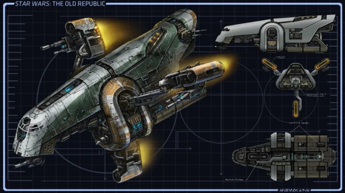 Bounty hunter ship swtor