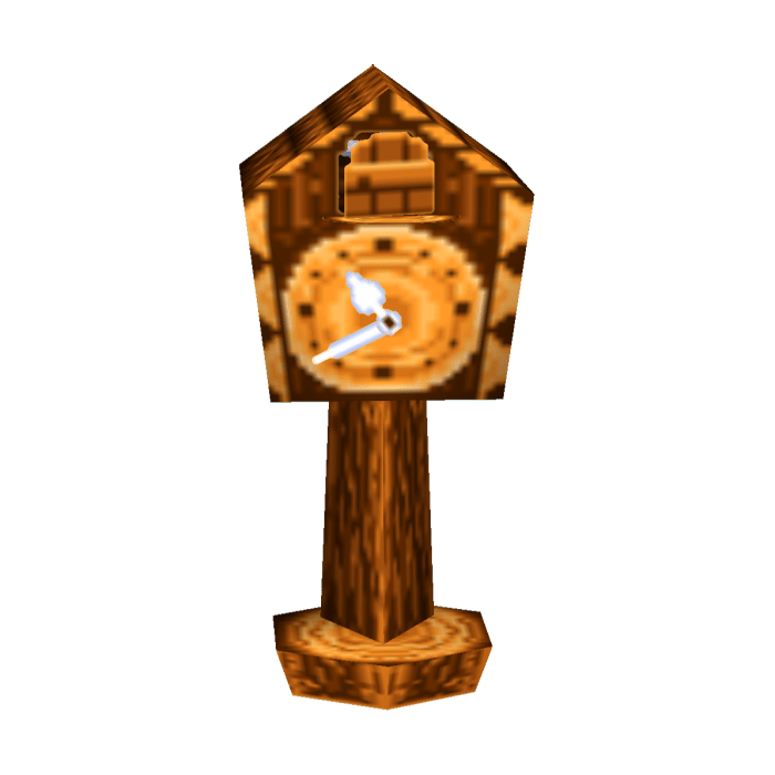 Animal crossing owl clock