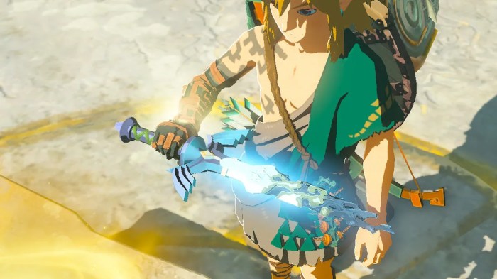 Master sword totk break